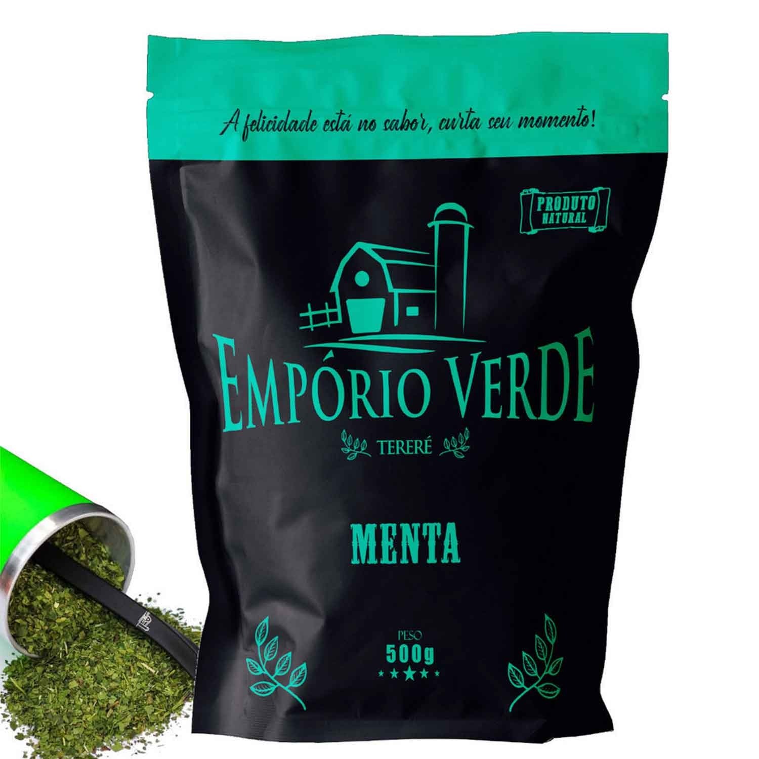 Ponto Certo Conveniência ERVA TERERÉ EMPÓRIO VERDE MENTA 500G